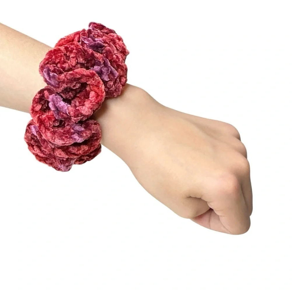 Hand Crafted three crochet