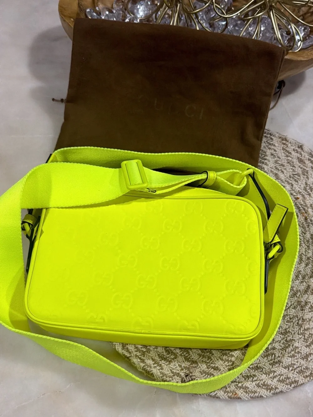 Gucci neon yellow
