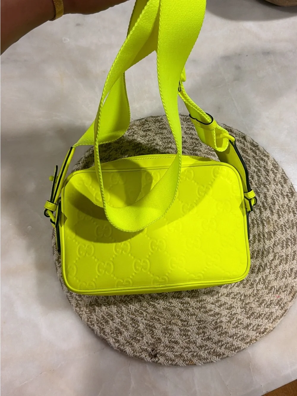 Gucci neon yellow