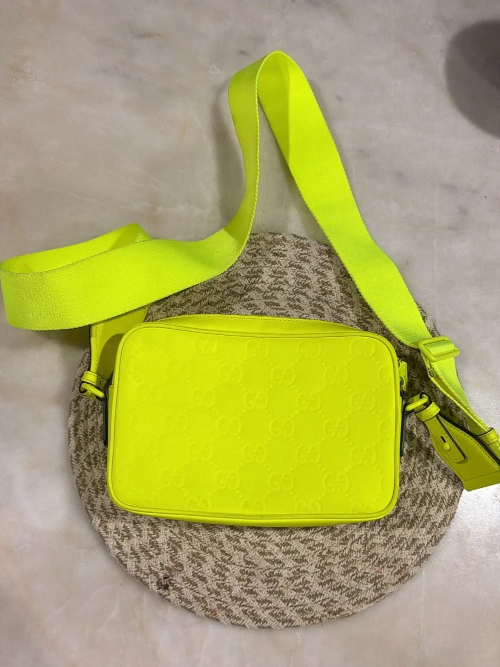 Gucci neon yellow