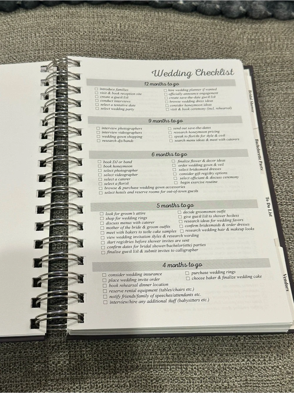 N/A spiral bound
