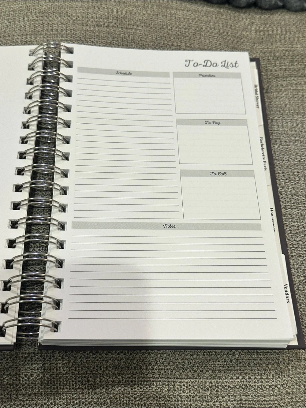 N/A spiral bound