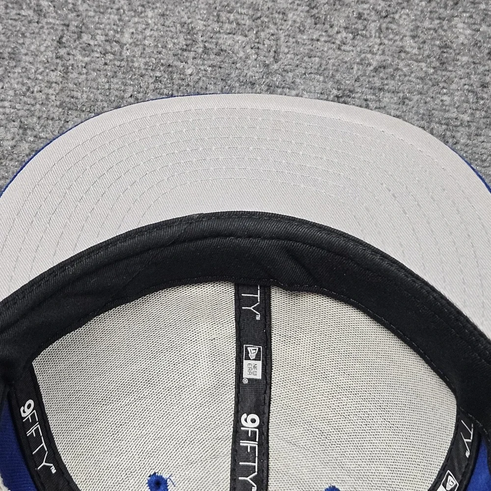 Kansas City Royals Hat Mens M L Blue Snapback New Era 9FIFTY MLB Baseball Cap