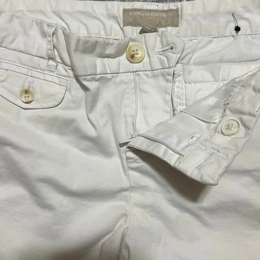 Banana Republic white shorts size 4 303.5