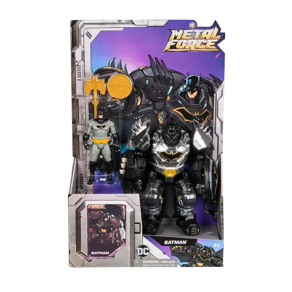 NEW DC Comics Metal Force Batman Action Figure 6