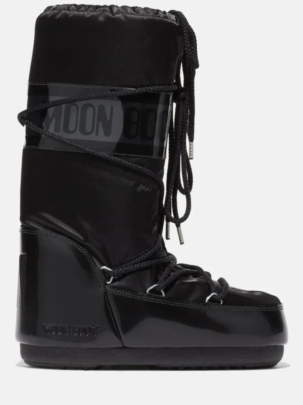 Moon Boot Icon Glance Boots Black Size: 35/38 US: 5 - 7 NIB