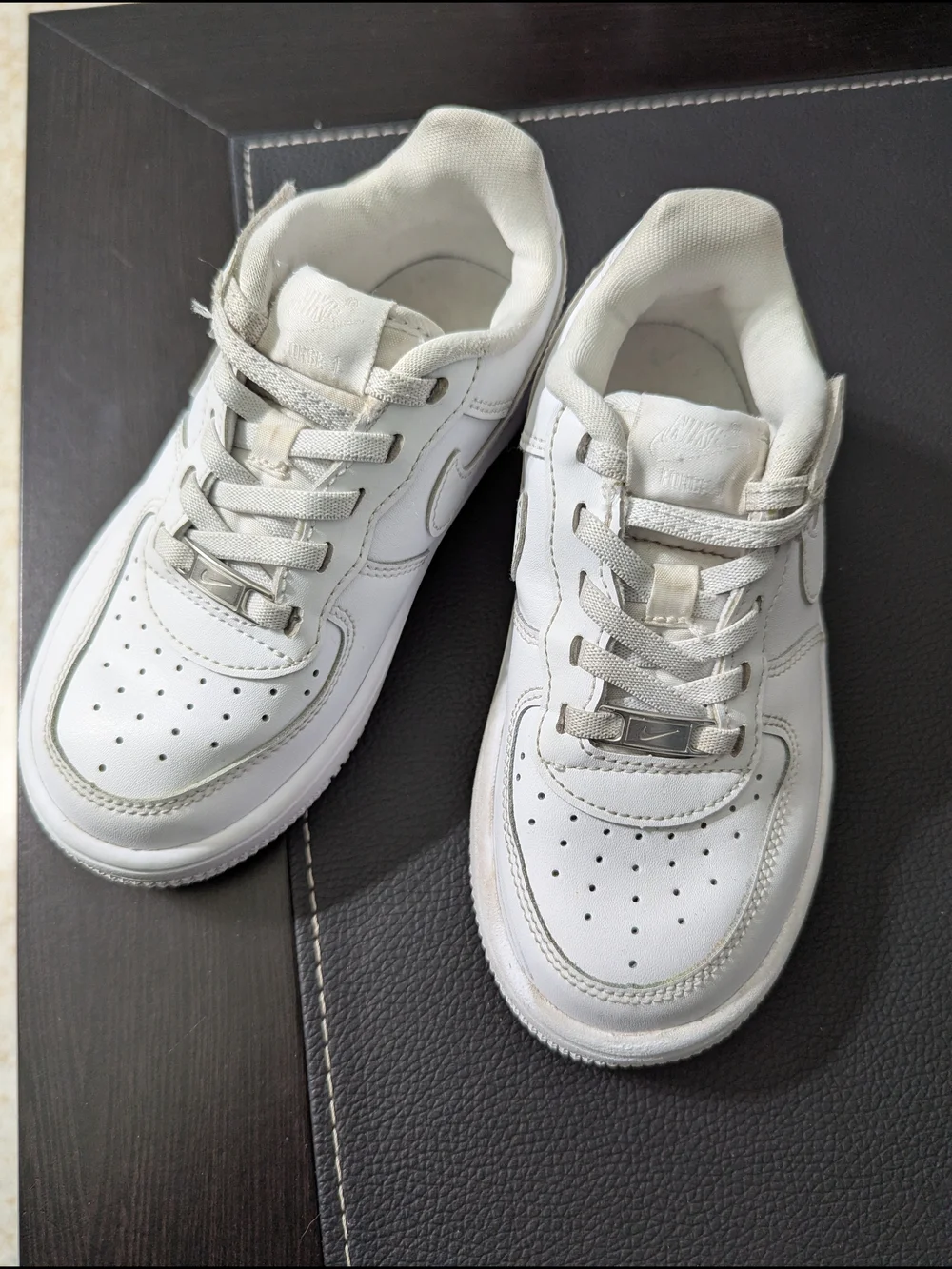 Nike Kids' White Low-Top Sneakers