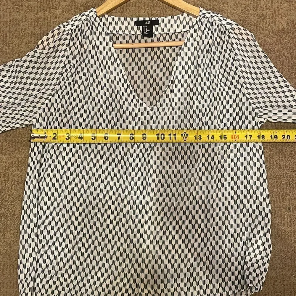 H&M worn blouse