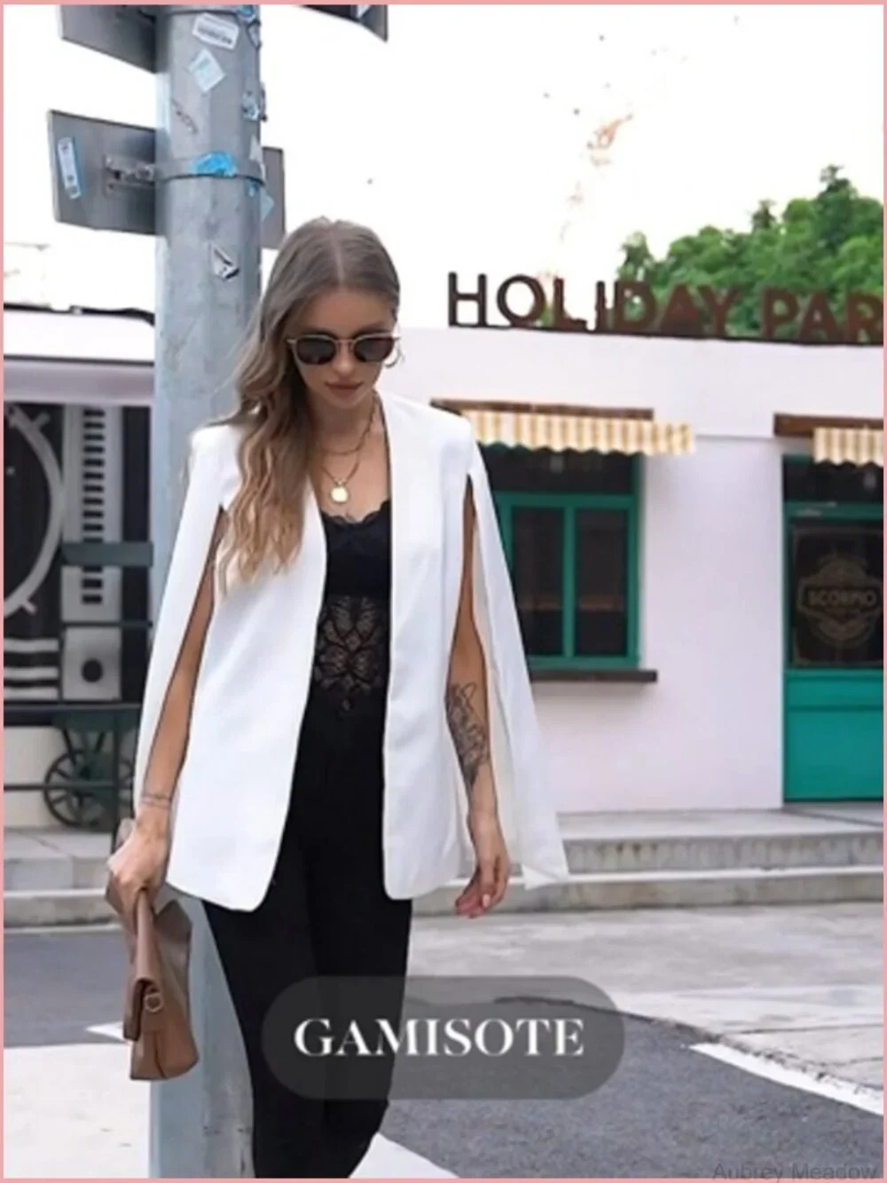 N/A slim party blazer