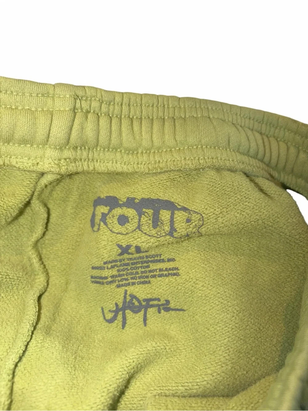 Travis Scott mens sweats