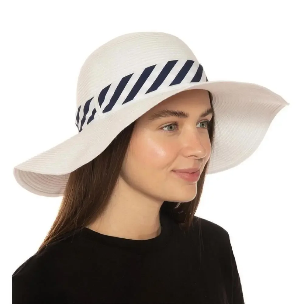INC INTERNATIONAL CONCEPTS Removable Tie Packable Floppy Hat,vacation beach