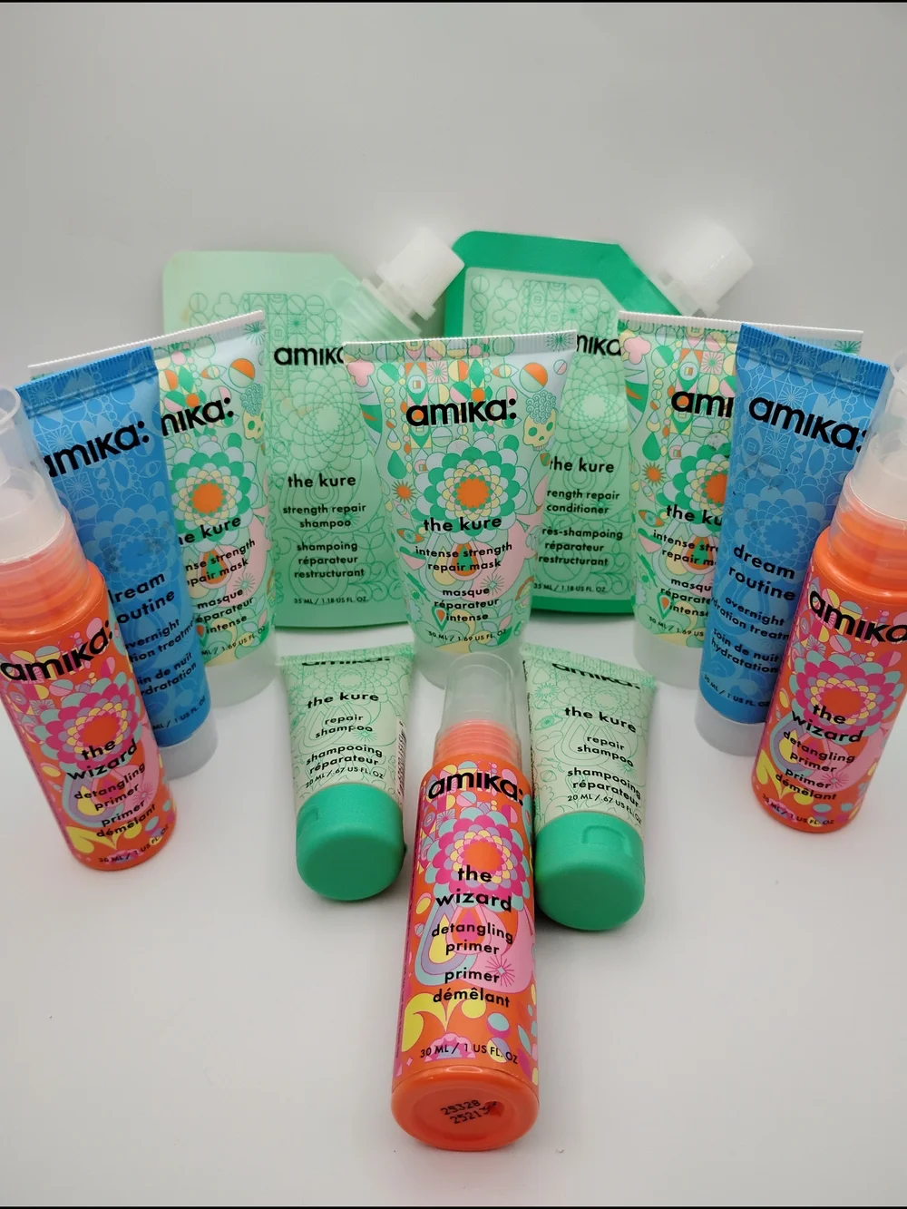 Amika Woman's 11 Piece Strength Treatment Repair Set
