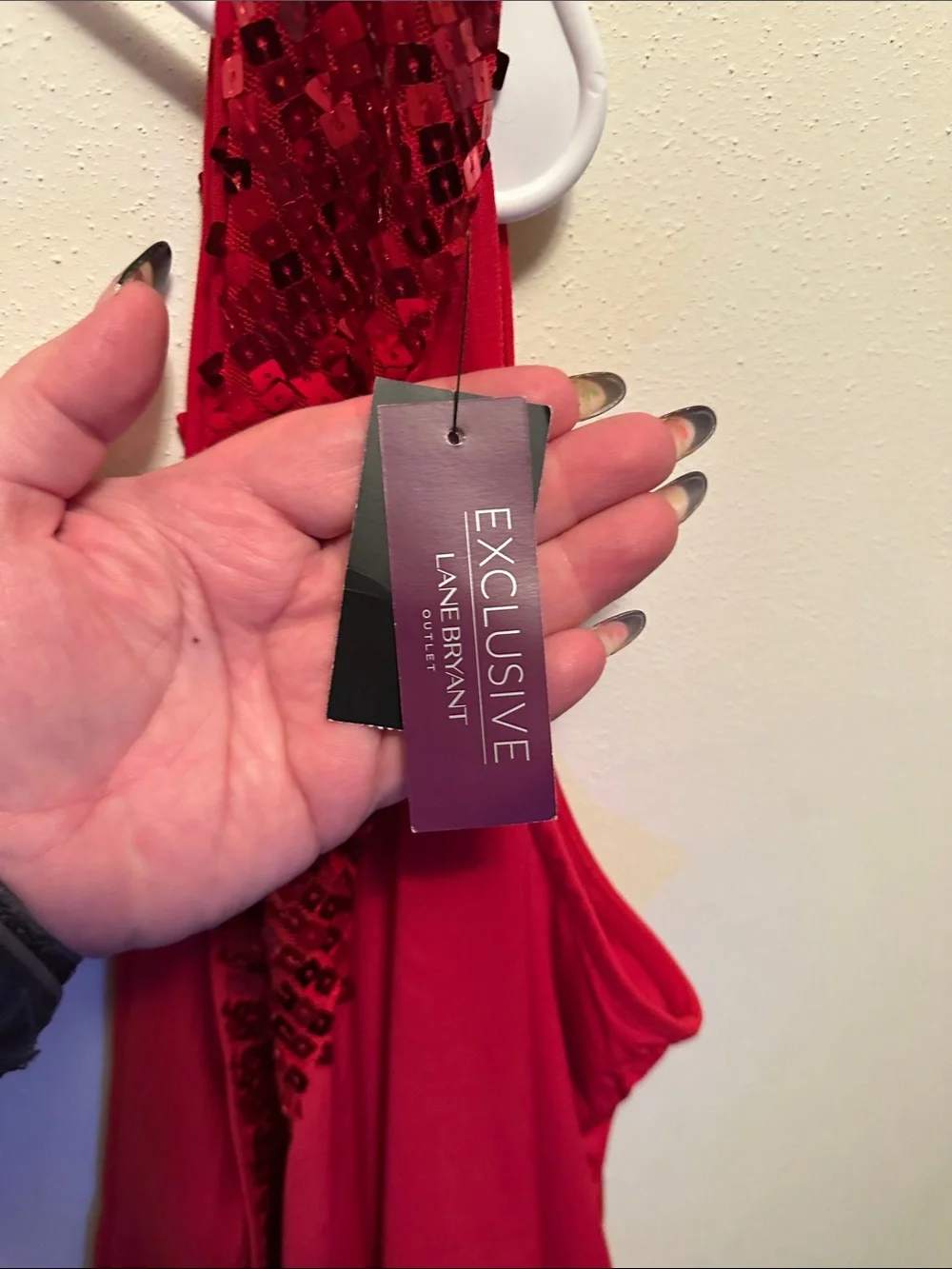 Lane Bryant one shoulder