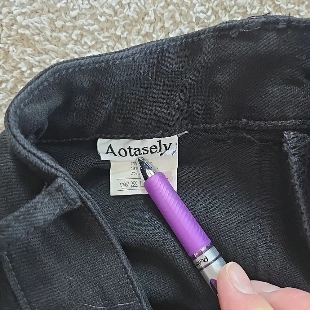 Aotasely stretch jean
