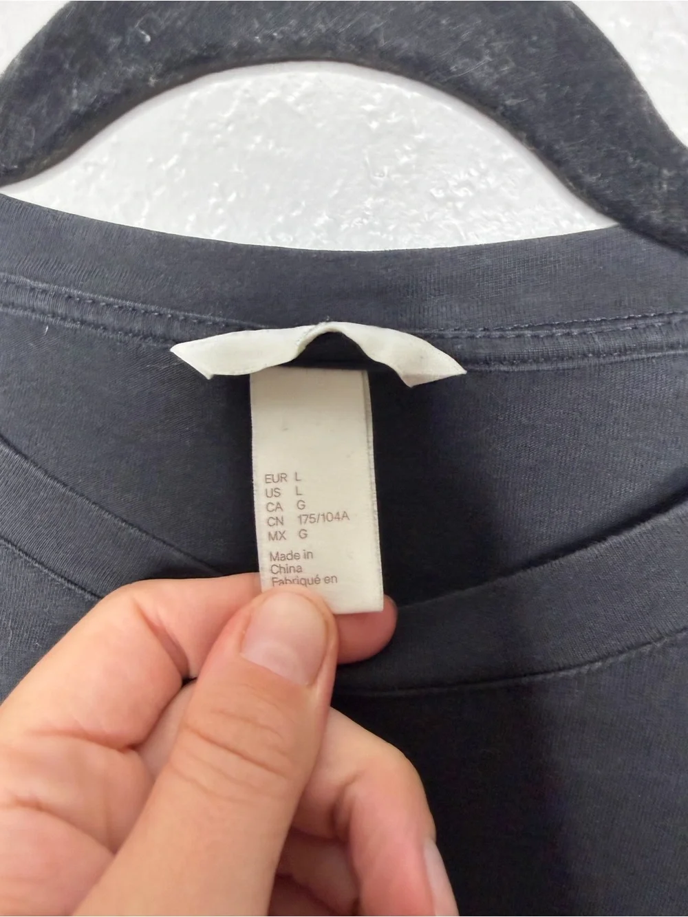 H&M soft black
