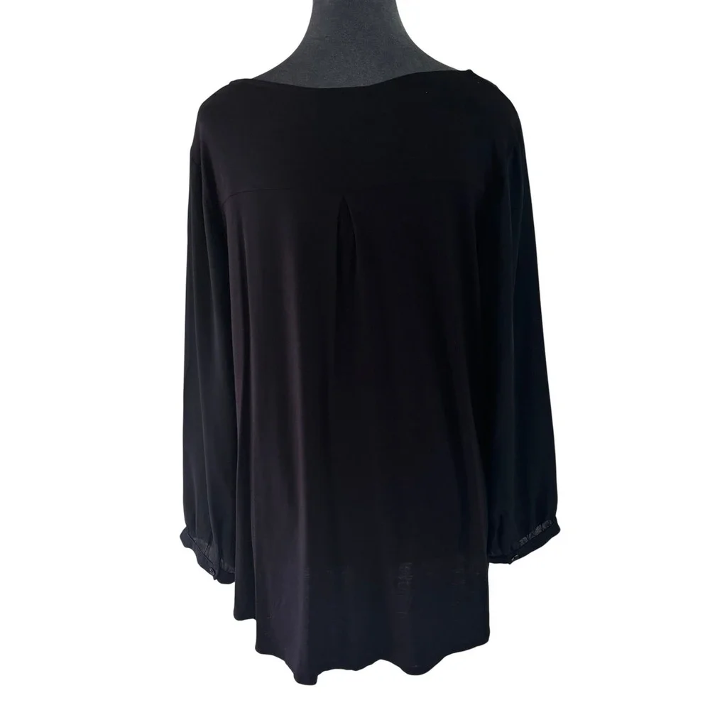 Fortune + Ivy scalloped neckline