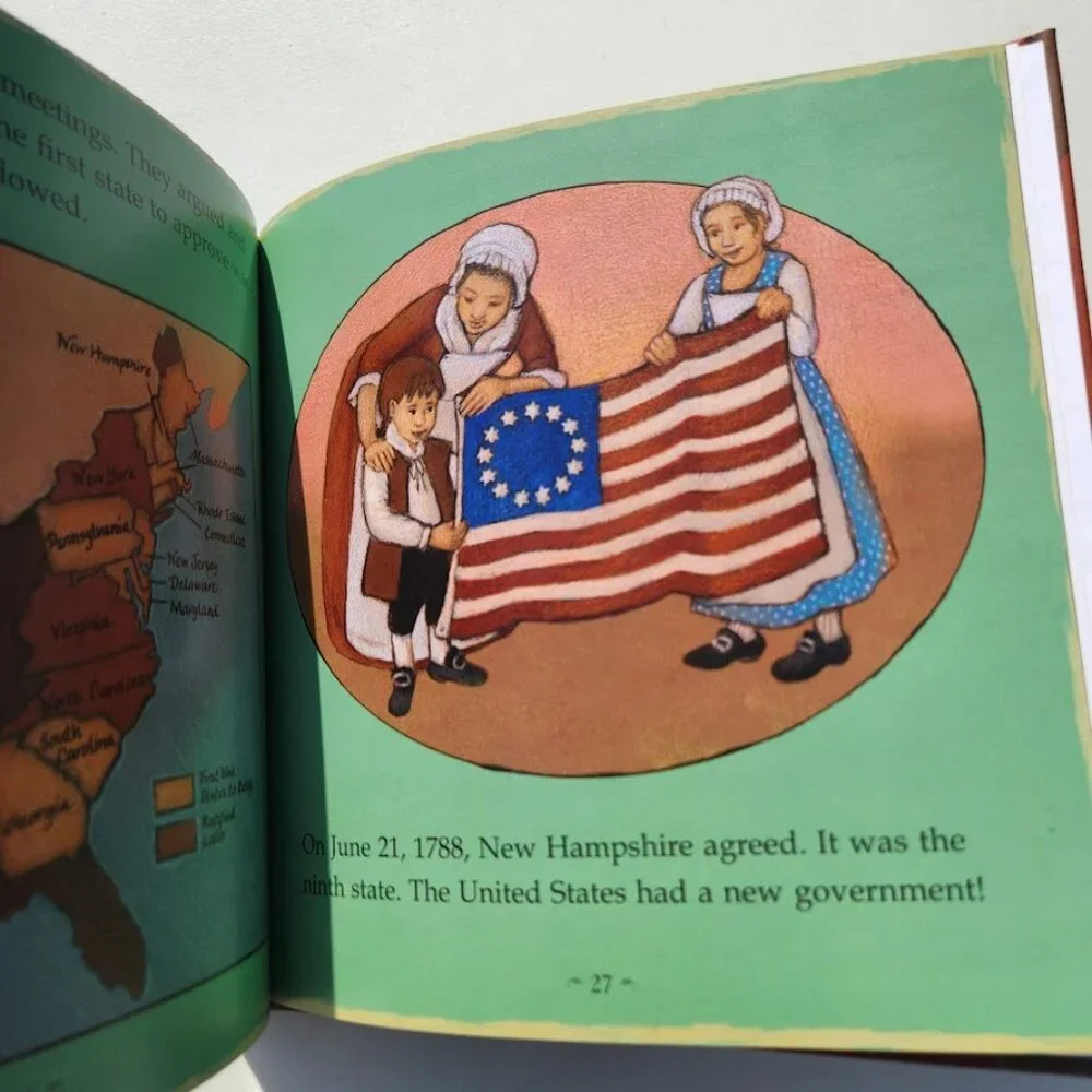 Writing the U.S. Constitution Our American Story Hardcover Book 9781404855403 Lo