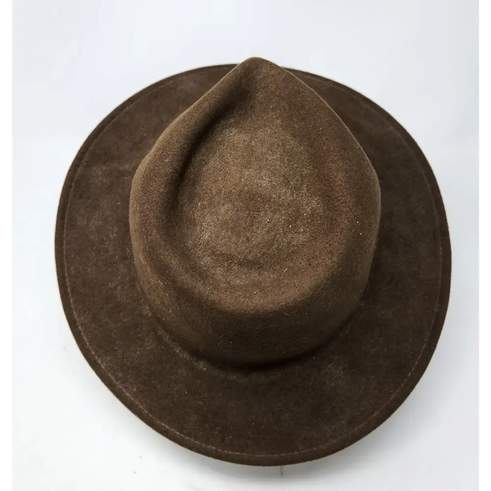 Vintage Country Gentleman Wool Outback USA Water Repellent Brown Mens XL Hat
