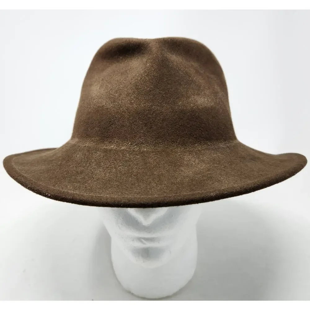 Vintage Country Gentleman Wool Outback USA Water Repellent Brown Mens XL Hat