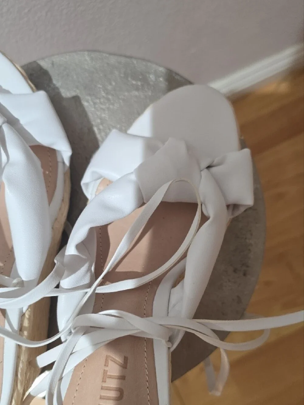 SCHUTZ white wedge