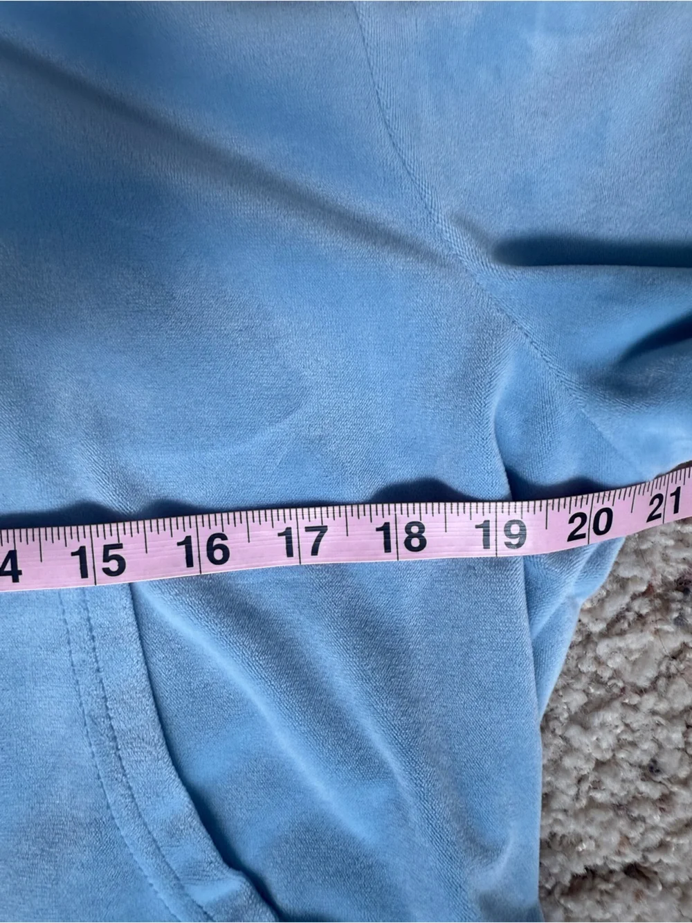 Juicy Couture zip closure layering
