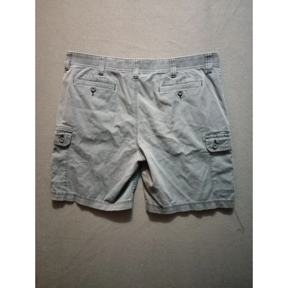 St John's Bay Men's Size 42 Blue Comfort Stretch Cargo Shorts 10