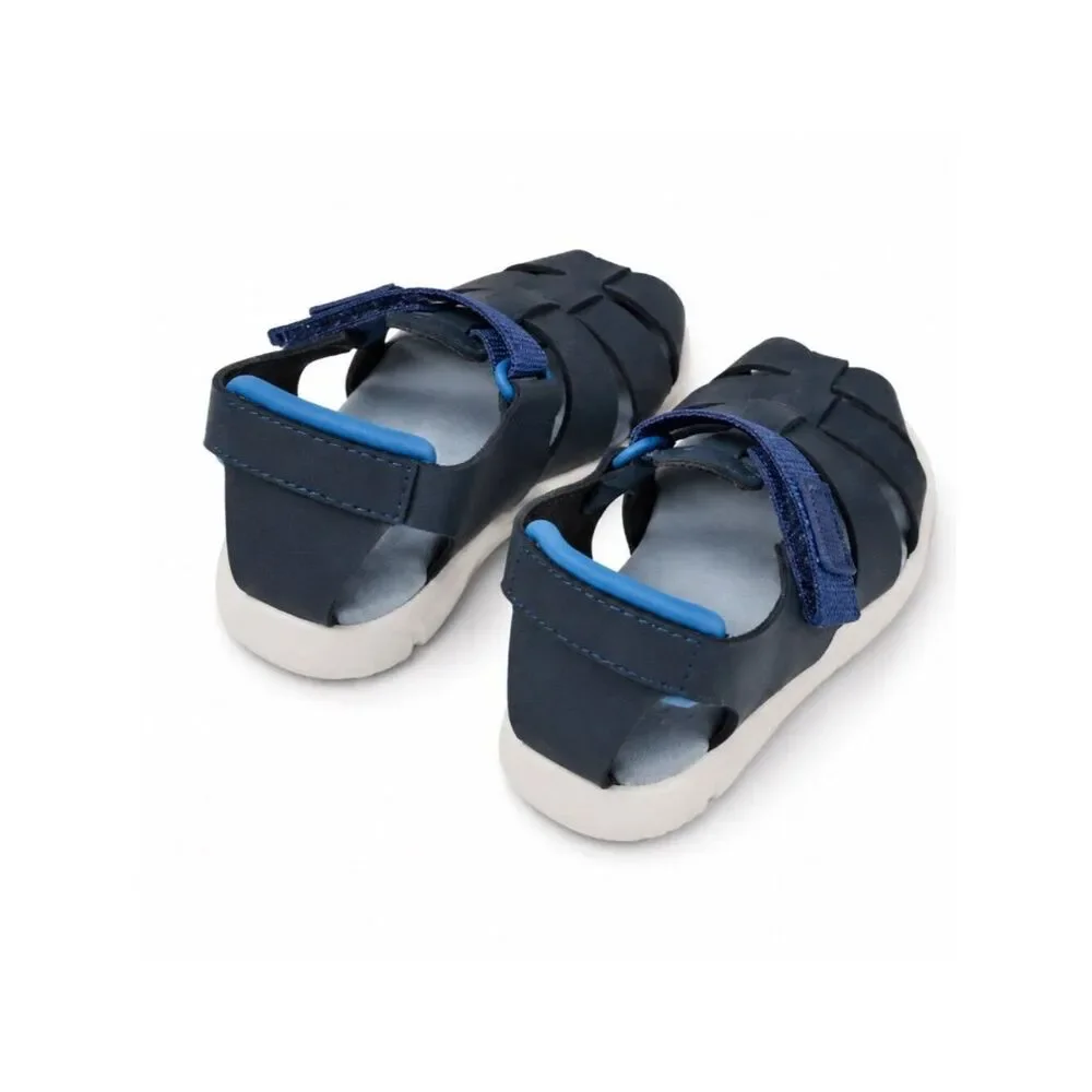 Camper Oruga Toddler Fisherman Sandal EU 21 US 5 Dark Blue Leather First Walkers