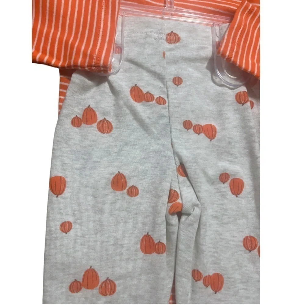 NWT Carter's Just One You Orange Halloween Outfit 2 Piece outfit Size 9M