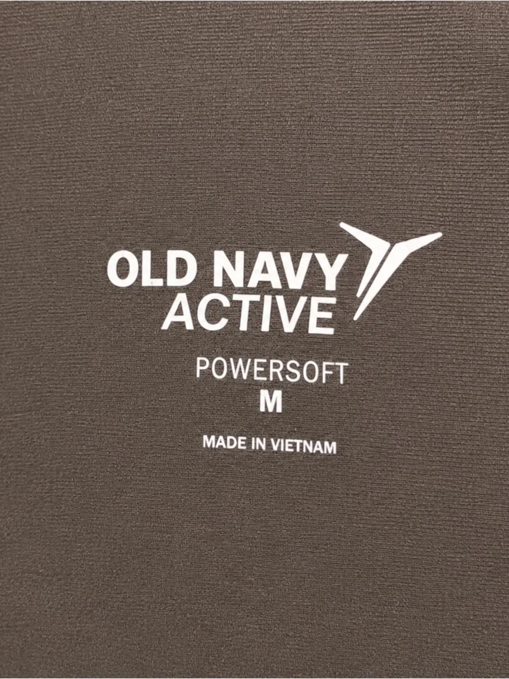 Old Navy Active Powersoft High Rise Pocket Leggings Gray Medium