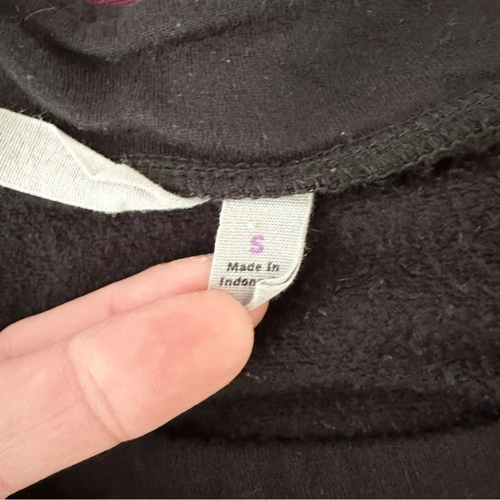 Athleta black boatneck