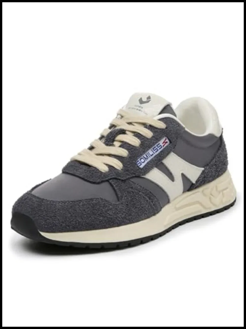Women's Retro Casual Fashion Sneakers, Comfort Walking Shoes with Suede Fabric