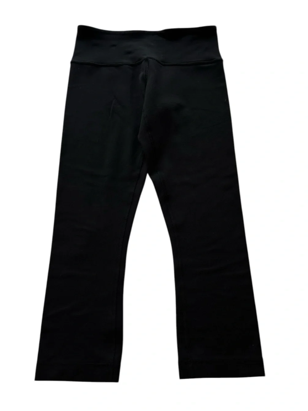 Lululemon Cropped Leggings Black Stretch Athletic Tights Women’s Size 2