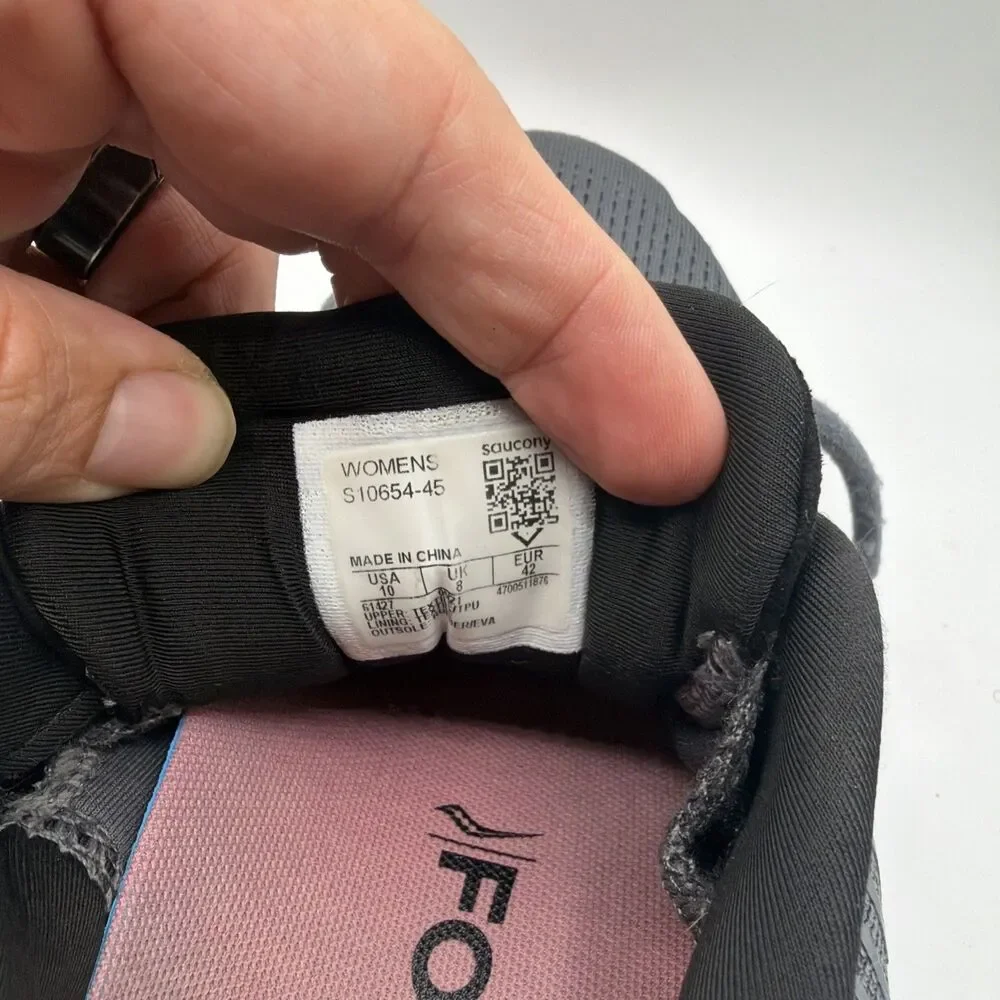 Saucony chipped its track