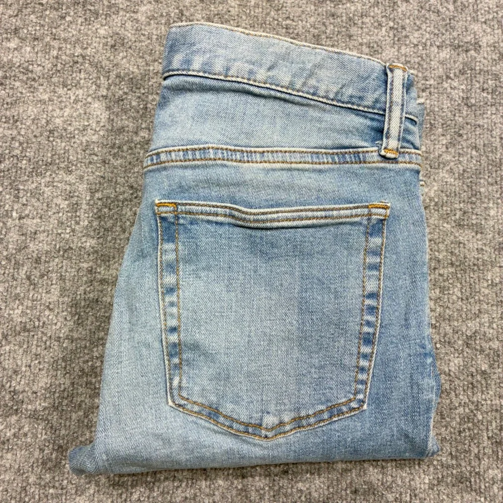 GAP Denim Skinny Jeans Light Wash Ripped‎ Men Size 29x30