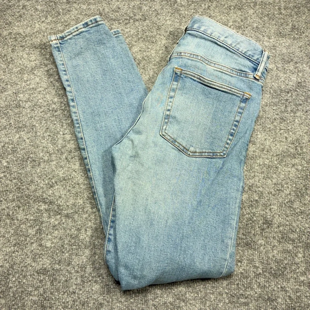 GAP Denim Skinny Jeans Light Wash Ripped‎ Men Size 29x30