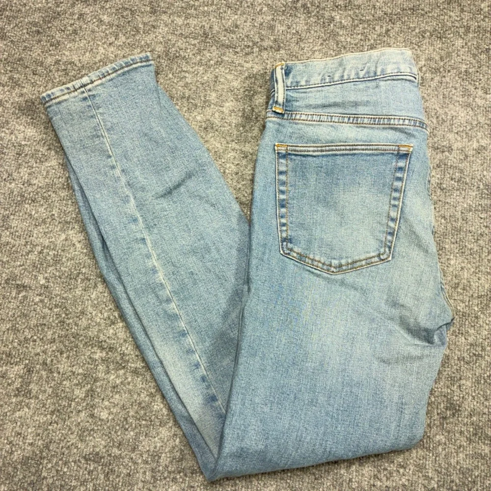 GAP Denim Skinny Jeans Light Wash Ripped‎ Men Size 29x30
