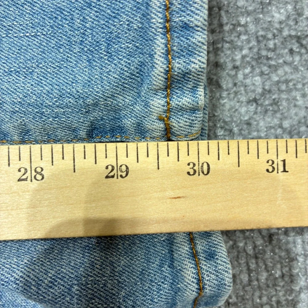 GAP Denim Skinny Jeans Light Wash Ripped‎ Men Size 29x30