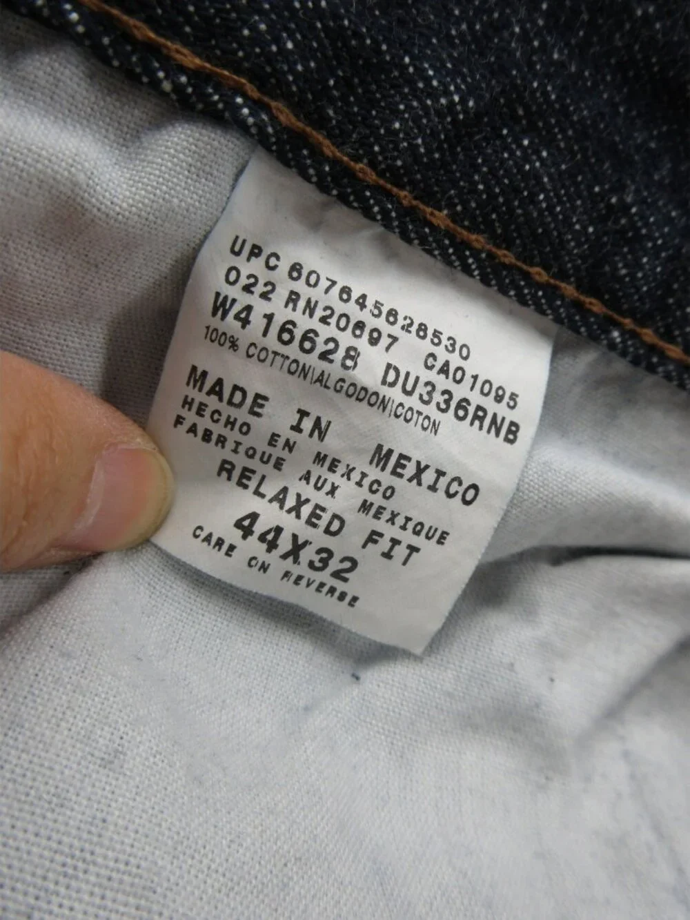 Dickies Jeans 44X32 Weatherford Carpenter Relax Baggy Y2K Workwear NEW