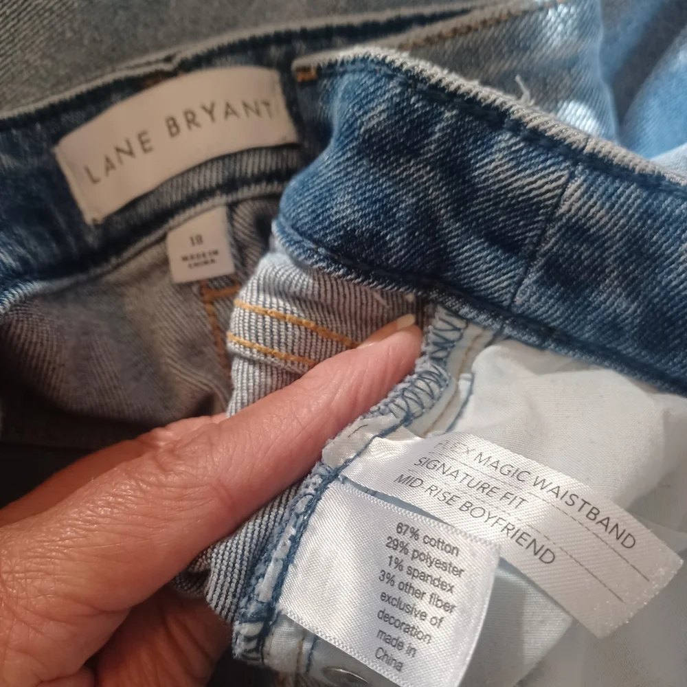 Lane Bryant Boyfriend Jeans Plus Sz 18