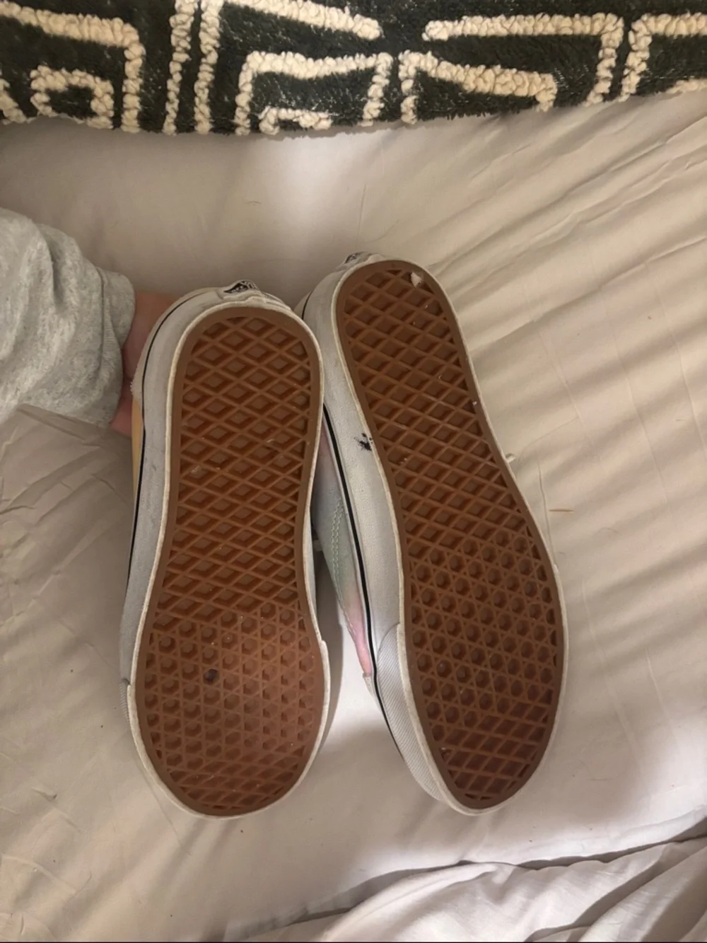 Vans worn about