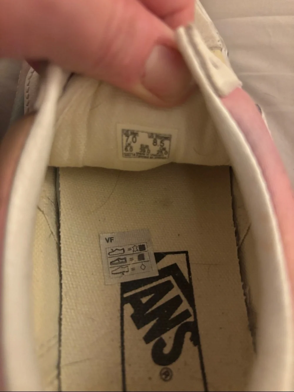 Vans worn about