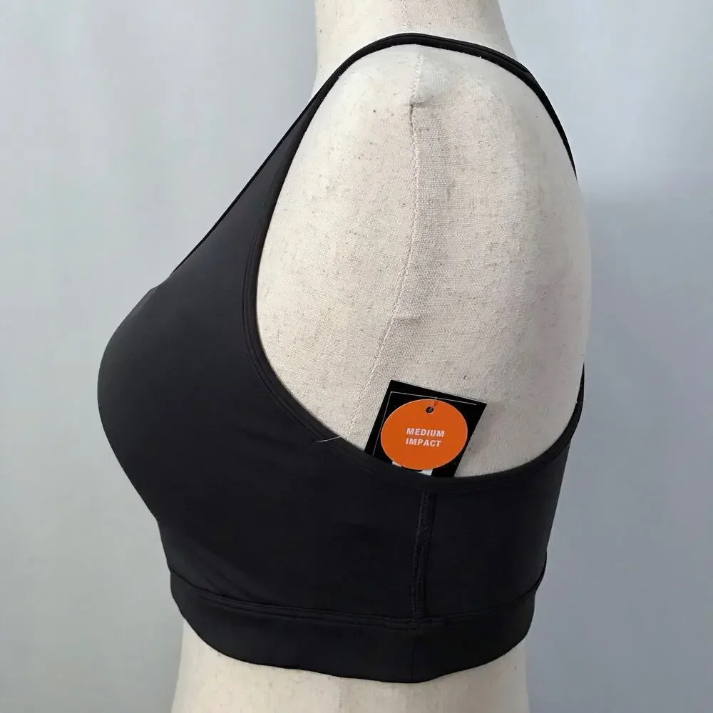 Ideology NWT Deep Charcoal Sports Bra Women Various