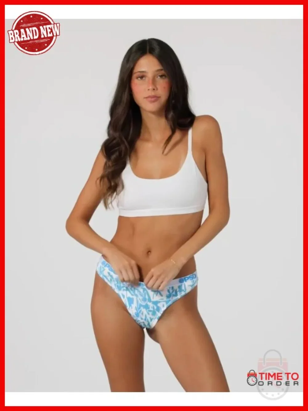 Womens Thong - Minimal Coverage Panties, Polyester Blend, 4-Pack