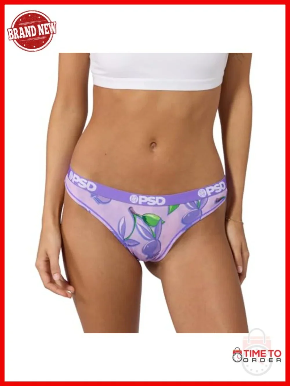 Womens Thong - Minimal Coverage Panties, Polyester Blend, 4-Pack