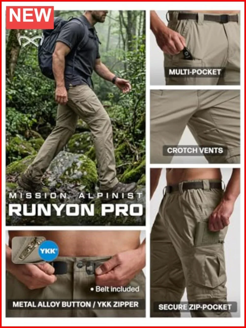 N/A convertible pants
