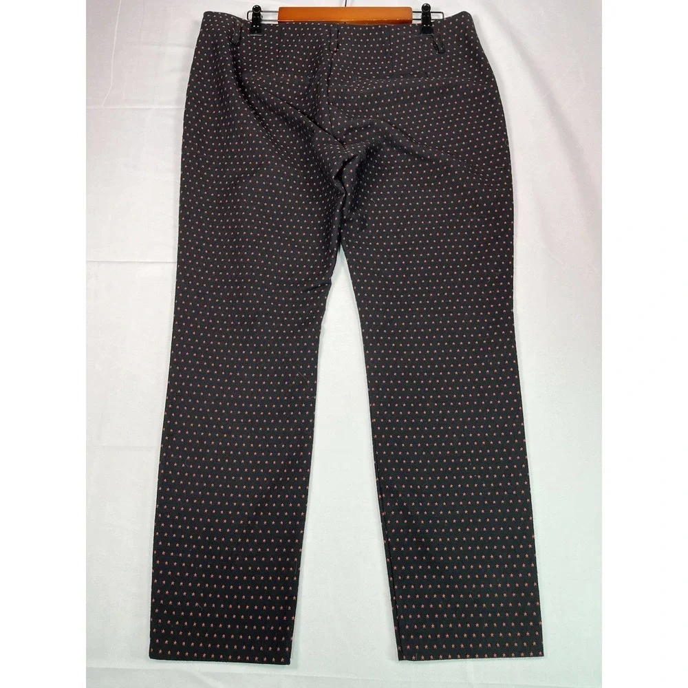 Scotch‎ & Soda Magical Altitudes Star Jacquard Pant Size XL Black Red EUC