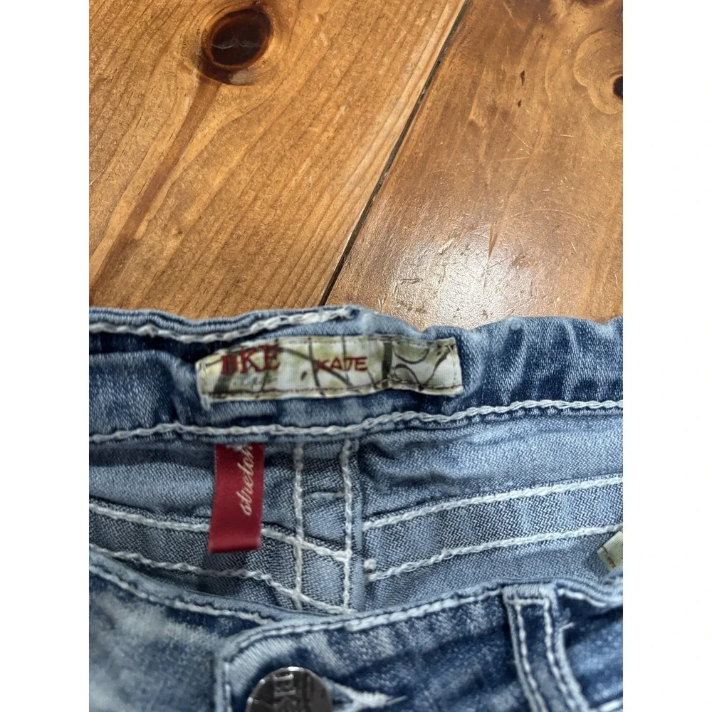 BKE Kate Bootcut Jeans Women's Size 31x33.5 Medium Wash Stretch Denim Flare