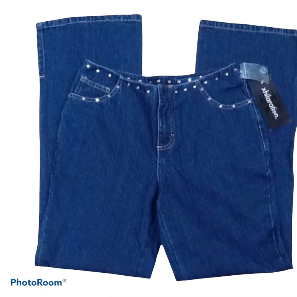 Xhilaration Rhinestone‎ Studded Jeans Sz 5 NWT