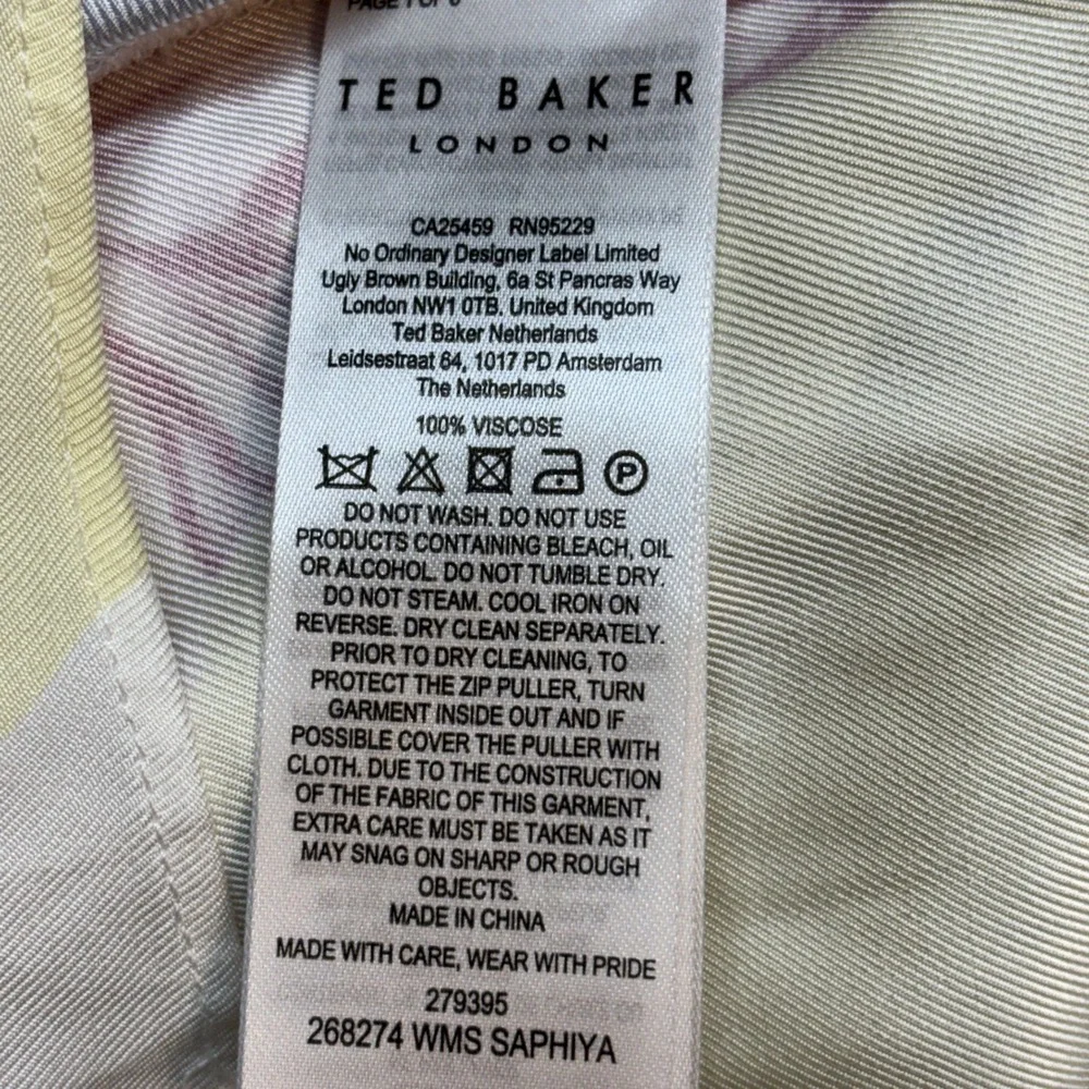 Ted Baker asymmetric midi