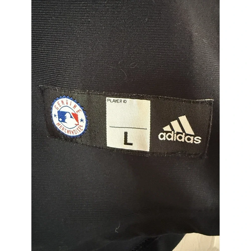 Colorado Rockies Adidas Black Button Up‎ Jersey Youth Large (14-16)